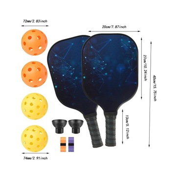 Rakieta Pickleball Antypoślizgowy uchwyt Ergonomiczny uchwyt Rakieta Pickleball Style G