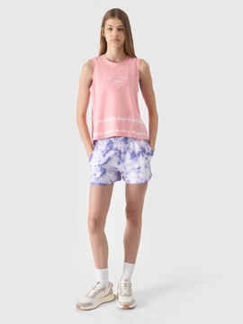 ФУТБОЛКА ДЛЯ ДЕВОЧЕК 4F ТОП ДЕТСКАЯ ФУТБОЛКА С ПРИНТОМ SS24