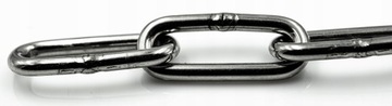 2mm Łańcuch Nierdzewny Kwasoodporny DIN763 - 1mb