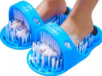 2W1 KLAPKI ZE SZCZOTKA DO MYCIA STÓP POD PRYSZNIC