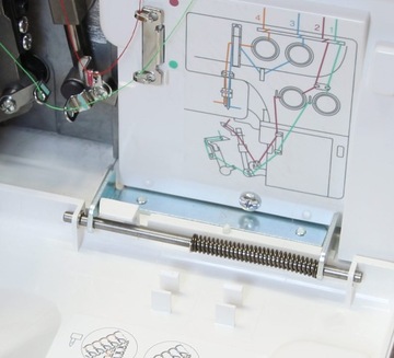 ELNA 264d ОВЕРЛОК 3,4 нить + СВОБОДНАЯ НИТЬ