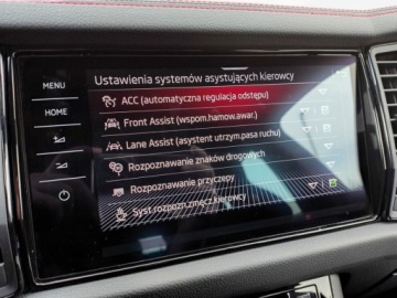 Skoda Kodiaq I RS Facelifting 2.0 TSI 245KM 2023 Skoda Kodiaq RS245 4x4WebastoHak 2.0 Benzyna 245KM, zdjęcie 29