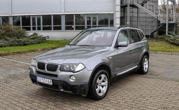 BMW X3 E83 2008 BMW X3 2008 r. Automat Skory xDrive Lift Bezwypadkowy 2.0 Diesel 177KM