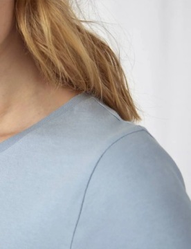 Женская футболка B&C Eco Organic #E150 белая L