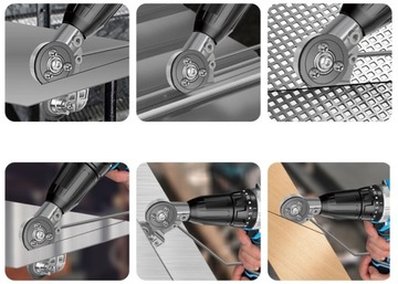 Адаптер для разрезания металла для ножниц с ножницами отвертки