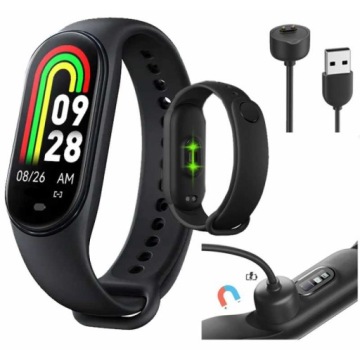 SMARTWATCH SMARTBAND M8 BAND ИЗМЕРИТЕЛЬ ЧСС ШАГИ SMS