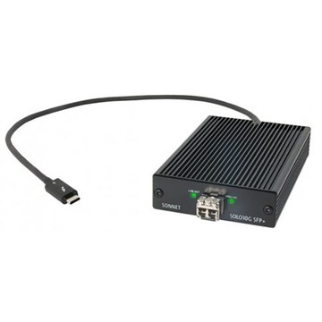Sonnet Solo 10G Thunderbolt SFP+ 10GbE macOS/Win