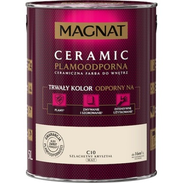 FARBA MAGNAT CERAMIC 5L C10 SZLACHETNY KRYSZTAŁ
