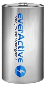 АККУМУЛЯТОРЫ D/R20 NI-MH EVERACTIVE 5500MAH SILVER LINE (2 КОМПЛЕКТА В КОРОБКЕ)