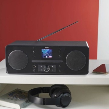 ЦИФРОВОЕ РАДИО Hama С ИНТЕРНЕТОМ DR1560CBT DAB+ FM