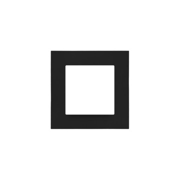 Ramka pojedyncza 1-krotna czarna Simon55 TR1/149