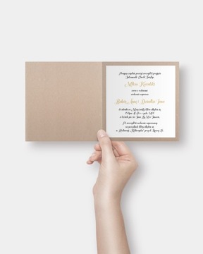 Персонализированное приглашение на крещение 