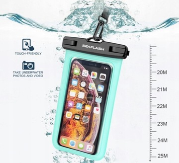 ЧЕХОЛ x2 Водонепроницаемый IPX8 ДЛЯ ТЕЛЕФОНА КАЯК ДЛЯ БАССЕЙНА