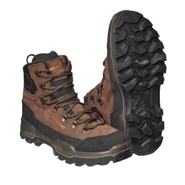 BUTY WYSOKIE OUTDOOR WODOODPORNE SOLOGNAC CROSSHUNT SG500W r.41 BRĄZOWY