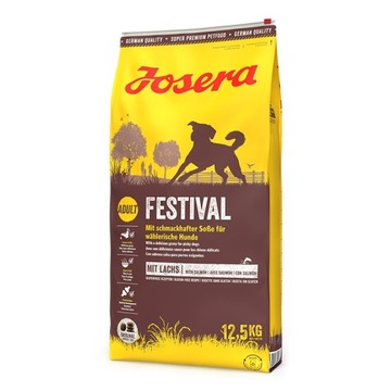 JOSERA FESTIVAL 12,5KG PYSZNY SOS DLA WYBREDNYCH