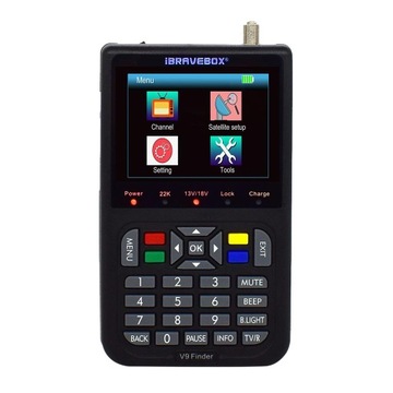 Cyfrowy miernik sygnału V9 MPEG /MPEG H.265