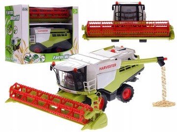 Зерноуборочный комбайн с большими движущимися частями