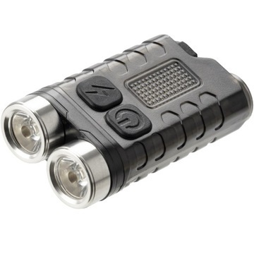 Latarka miniaturowa LED Newell Nyks EDC (900 lm, IP65, UV, USB-C, 33 g)