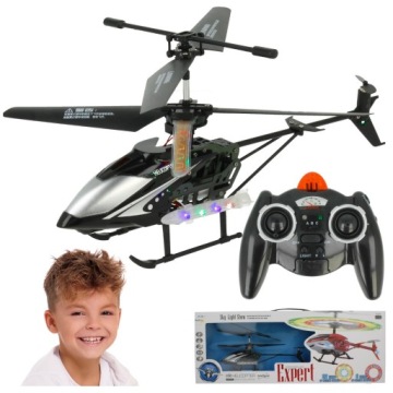 DUŻY HELIKOPTER ZDALNIE STEROWANY RC 2.4GHz śmigłowiec samolot LED 3.5CH
