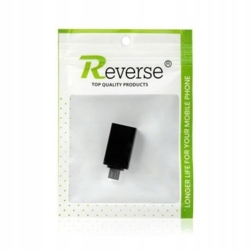 Переходник USB-A на Micro USB черный Передача данных