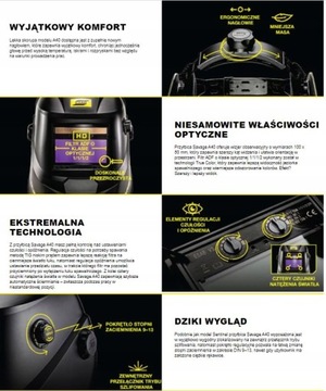 ШЛЕМ СВАРОЧНАЯ МАСКА ESAB SAVAGE A40