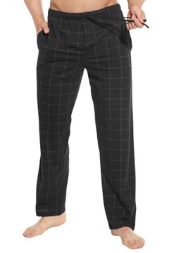 Spodnie piżamowe męskie 691/44 Cornette L kratka