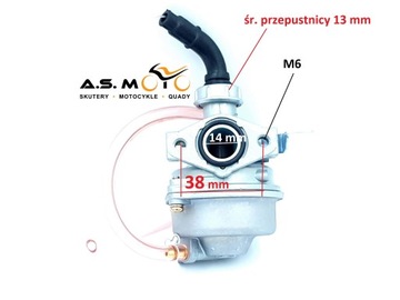 Карбюратор Cross KXD, ручной дроссель Quad ATV 50 4T