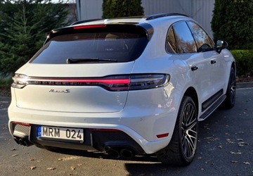 Porsche Macan SUV Facelifting II 2.9 S 380KM 2022 Porsche Macan Perlowykolor Skora Bogata wersja wyposazenia 2.9 Benzyna, zdjęcie 2