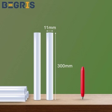 ПРОЧНЫЙ ГОРЯЧИЙ КЛЕЕВОЙ ПИСТОЛЕТ, КАРТРИДЖИ 11 ММ, 1 ШТ.