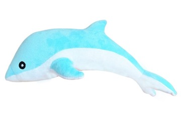 MASKOTKA PLUSZOWY DELFIN NIEBEISKI 50 CM