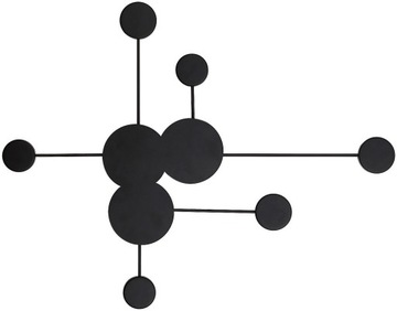 KINKIET ŚCIENNY LED CZARNY RABALUX AMADEO 1X21W