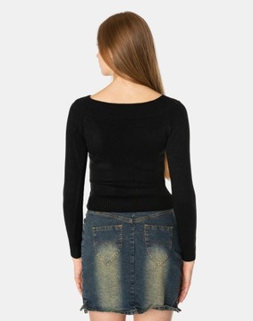 Krótka Spódnica Spódniczka Jeans Damska 4723-2 42