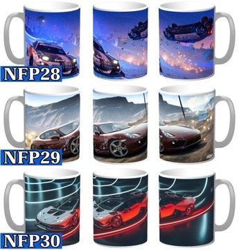 Need for Speed ​​MUG Кружки + визитная карточка БЕСПЛАТНО ДЛЯ ФАНАТЕЛЕЙ ИГРЫ САНТА
