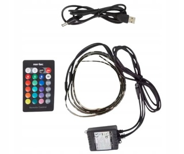 Светодиодные ленты RGB Лента для пульта дистанционного управления USB 2x 50см Подсветка NOR-TEC - для телевизора,