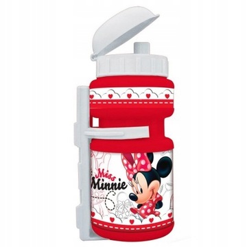 BIDON rowerowy z uchwytem mocowania MINNIE MOUSE