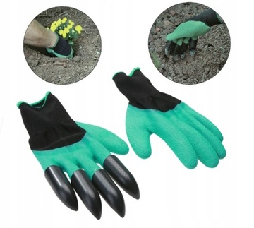 ПЕРЧАТКИ УНИВЕРСАЛЬНЫЕ САДОВЫЕ ПЕРЧАТКИ С КОГТЯМИ ГРАБЛИ