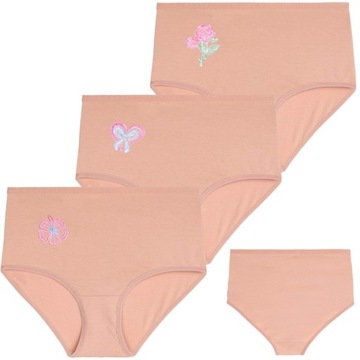 MAJTKI FIGI DAMSKIE MAXI BIKINI PLUS SIZE WYSOKI STAN MORAJ 3-PAK 4XL