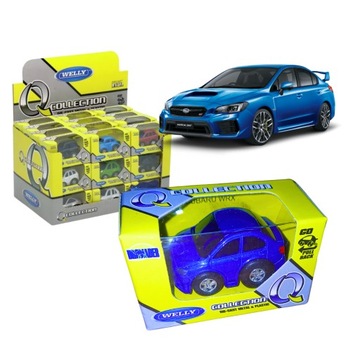 WELLY autko metal - Q COLLECTION SUBARU WRX Miniaturka model