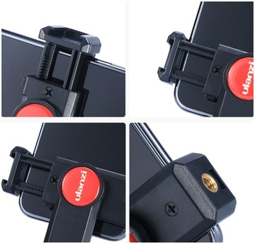 Штатив-держатель для телефона с холодным башмаком для лампы