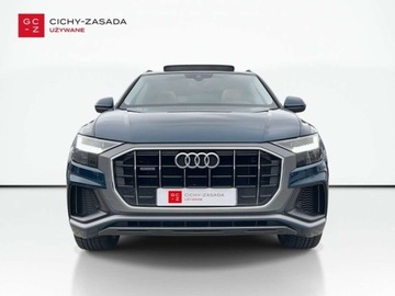 Audi Q8 SUV 3.0 50 TDI 286KM 2019 Audi Q8 Martix Led Panoramiczny dach Wentylowane fotele Pneumatyka Salon PL, zdjęcie 7