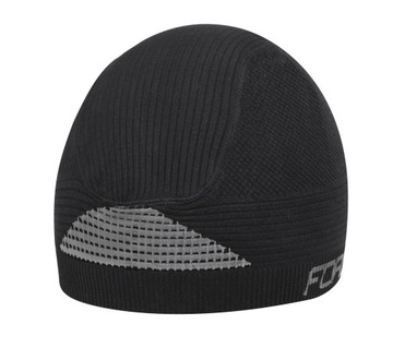 CZAPKA FORCE UNI BEZSZWOWA CZARNA * 90313 * Ciepła Oddychająca