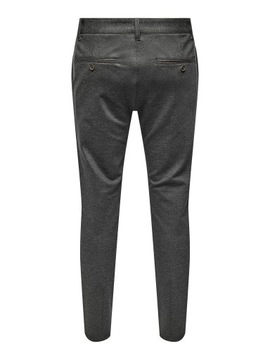 Only & Sons Chinosy 22022911 Szary Tapered Fit