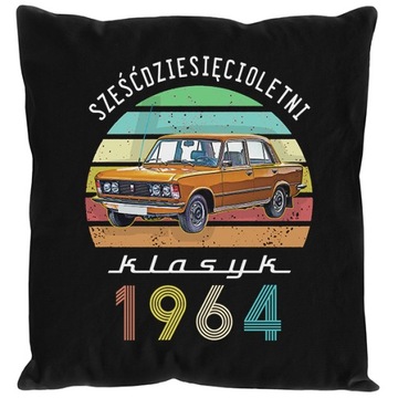PODUSZKA z nadrukiem vintage urodziny prezent 40 50 60 44 45 55 66 WZORY!!!