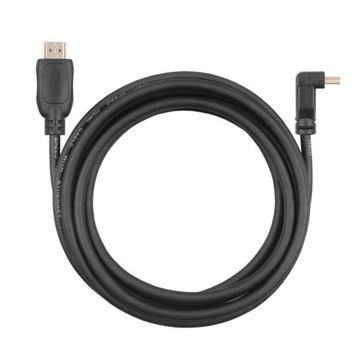 Кабель TB HDMI v 2.0, позолоченный, изогнутый, 1,8 м