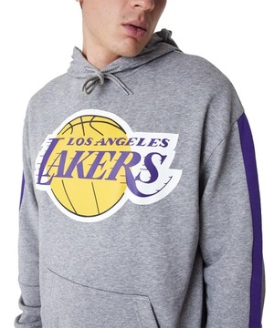 BLUZA męska z kapturem NEW ERA nba LOS ANGELES LAKERS