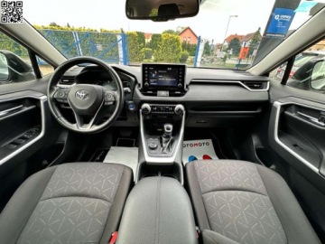 Toyota RAV4 V SUV 2.5 Hybrid Dynamic Force 222KM 2022 Toyota RAV4 Hybryda- -Automat-222KM ECVT Comfort-4x4 5D-Salon PL 2.5 222KM, zdjęcie 13