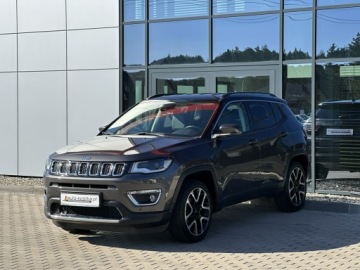 Jeep Compass II SUV 1.4 MultiAir 140KM 2018 Jeep Compass 8xAlu! Skóra El.klapa Asystent, zdjęcie 2