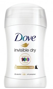 Dove Invisible Dry 40 ml antyperspirant w sztyfcie