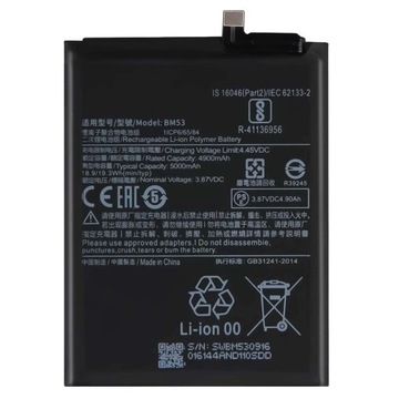 NOWA BATERIA BM53 XIAOMI MI 10T PRO 5G M2007J3SG M2007J3SY MZB07ZDIN