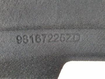 PEUGEOT 2008 I 13-19 POLIČKA ZADNÍ KUFRU 98187225ZD ORIG.